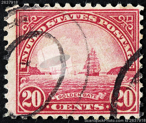 Image of Golden Gate Stamp