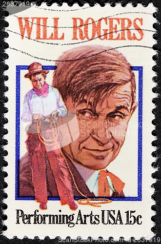 Image of Will Rogers Stamp