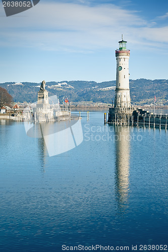 Image of Lindau harbor