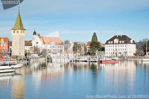 Image of Lindau harbor