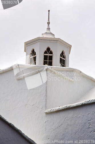 Image of tower in teguise arrecife lanzarote 
