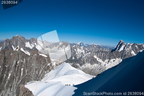 Image of Alps mountain in summer