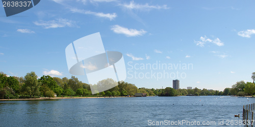 Image of Serpentine lake London