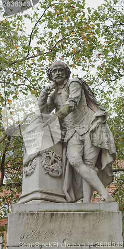 Image of Shakespeare statue