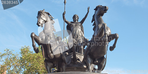 Image of Boadicea monument London