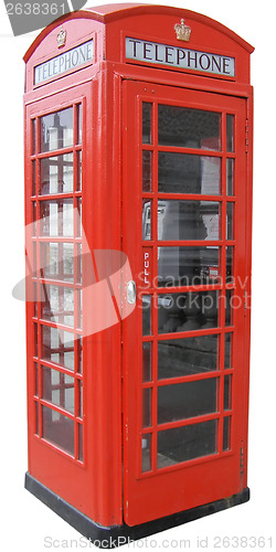 Image of London telephone box