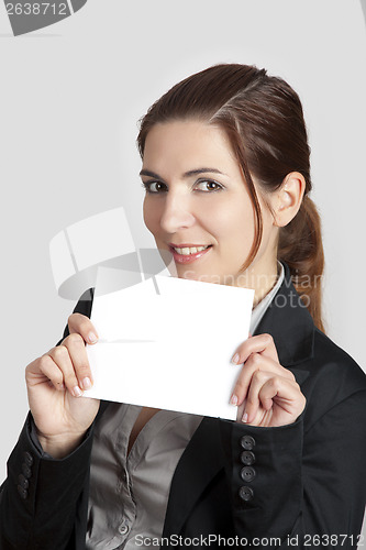 Image of Holding a cardboard