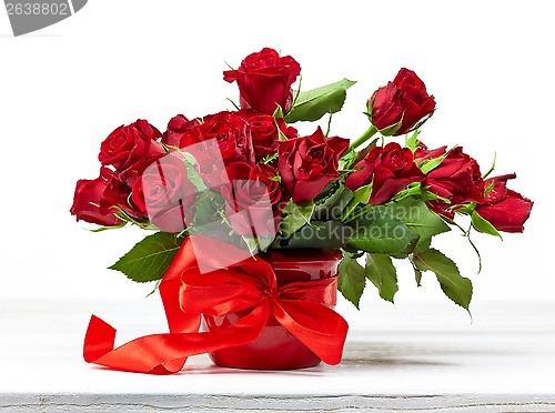 Image of red roses