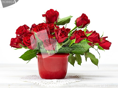 Image of red roses