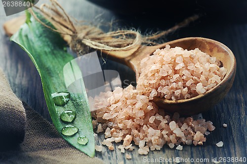 Image of Spa. Sea salt 