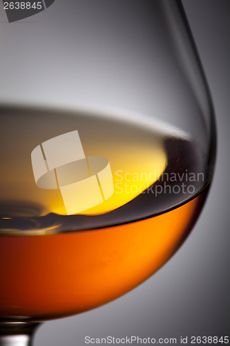 Image of glass of brandy