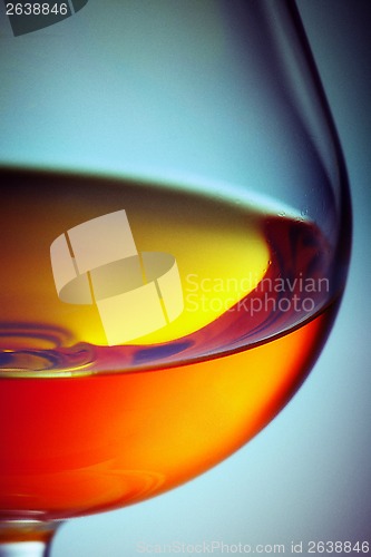 Image of glass of brandy