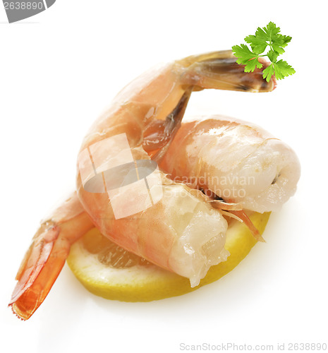 Image of Shrimps With Lemon
