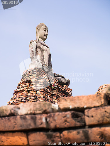 Image of ancient buddha statue