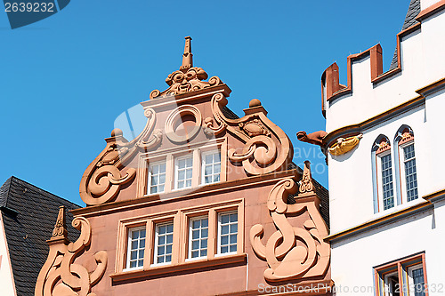 Image of Ancient buildings in the old town of Trier, Germany