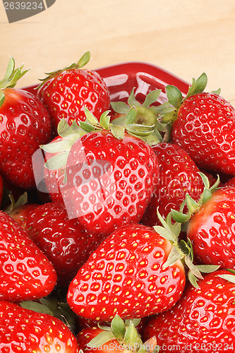 Image of Ripe strawberries