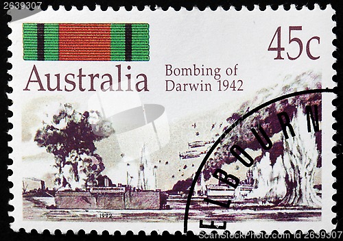 Image of Darwin 1942 Stamp