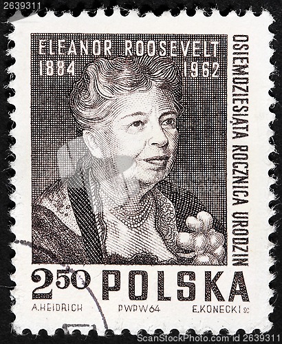 Image of Eleanor Roosevelt Stamp