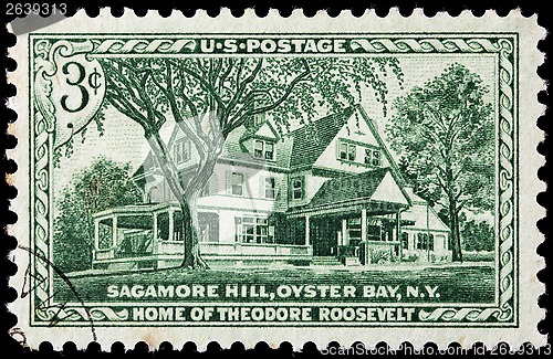 Image of Sagamore Hill Stamp