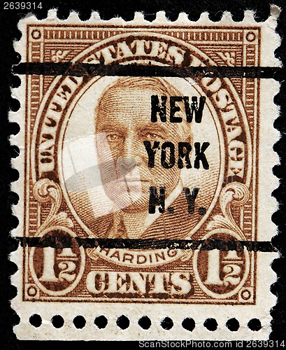 Image of Harding Stamp