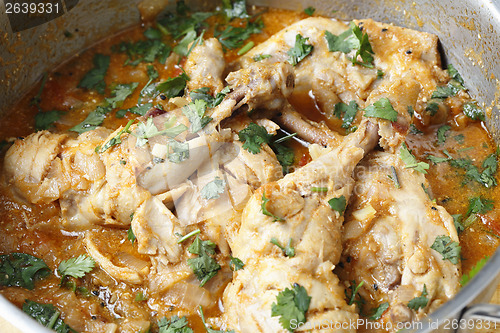 Image of Cooking balti chicken