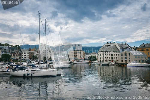 Image of Downtown Alesund, Norway