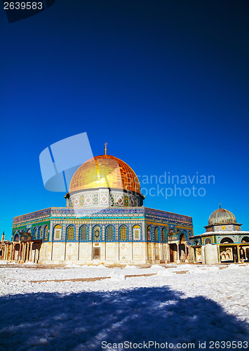 Image of Dome of the Rock mosque in Jerusalem