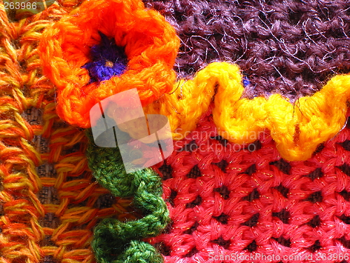 Image of Crocheted Flower