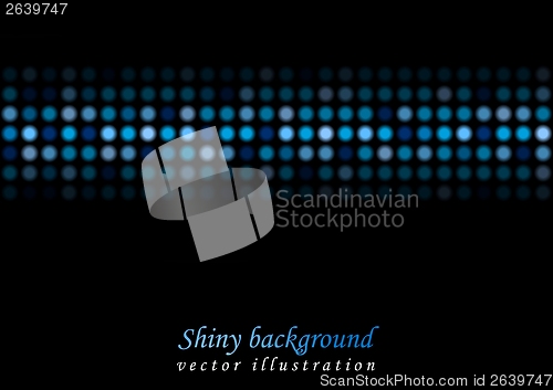 Image of Bright shiny lights vector background