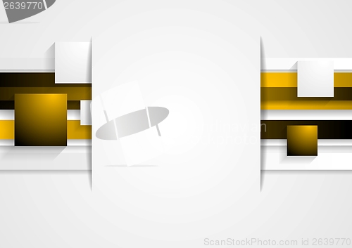 Image of Vector abstract tech background