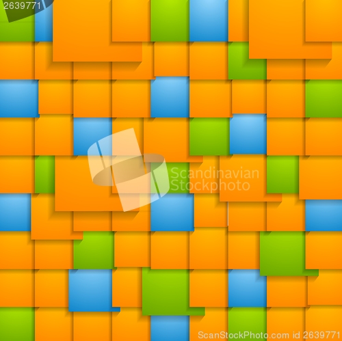 Image of Abstract colorful vector tech backdrop