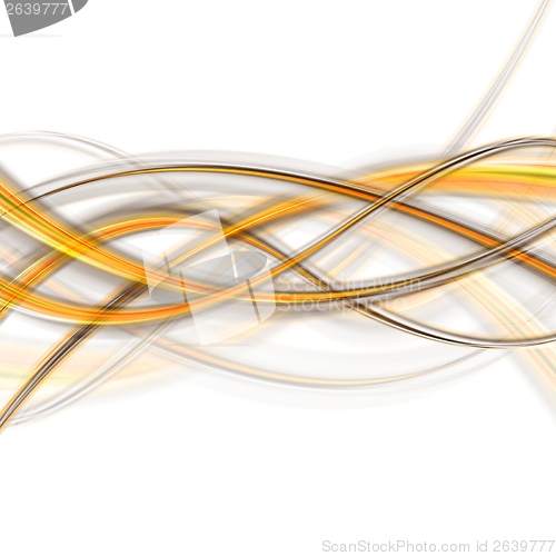Image of Vector bright waves background