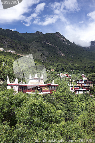 Image of  mountain village, Sichuan, China 