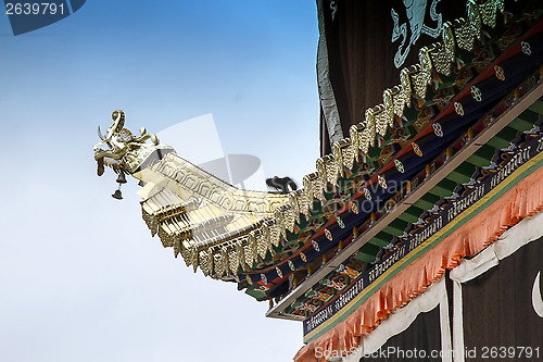 Image of Langmusi temple , sichuan, china 