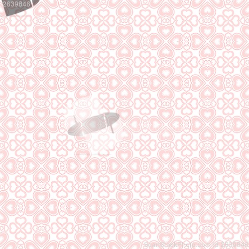 Image of Seamless hearts pattern