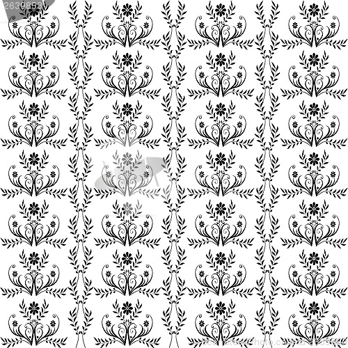 Image of Seamless Floral Pattern