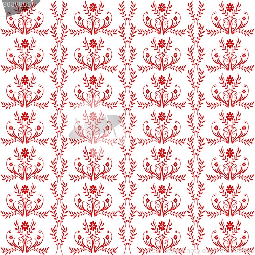 Image of Seamless Floral Pattern