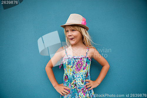 Image of Stylish cute young girl