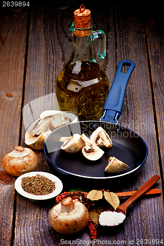 Image of Cooking Mushrooms