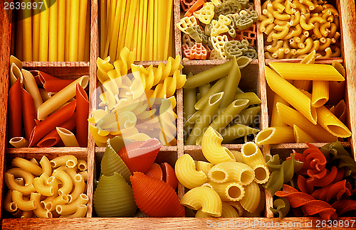 Image of Various Pasta