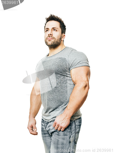 Image of bodybuilding man