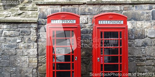 Image of London telephone box