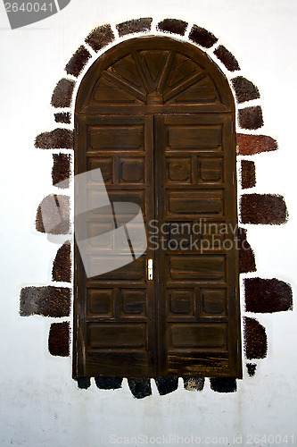 Image of wall lanzarote abstract  spain canarias