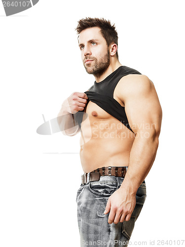 Image of bodybuilding man