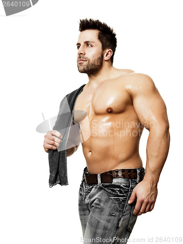 Image of bodybuilding man