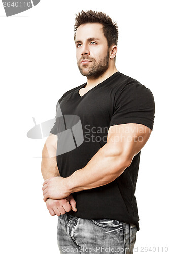 Image of bodybuilding man