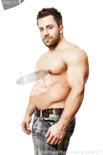 Image of bodybuilding man