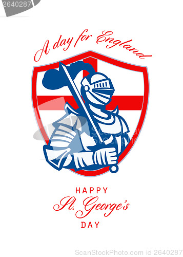 Image of Happy St George A Day for England Greeting Card