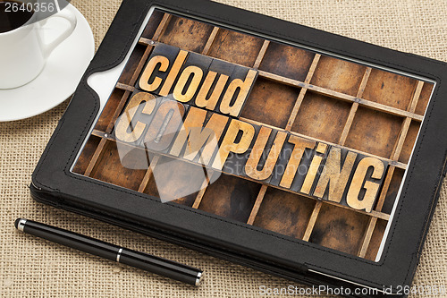 Image of cloud computing 