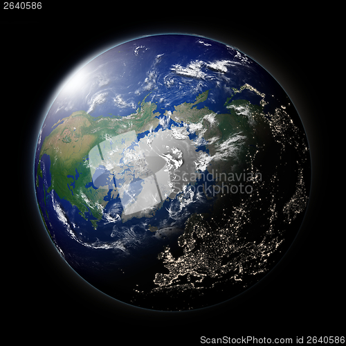 Image of Northern hemisphere